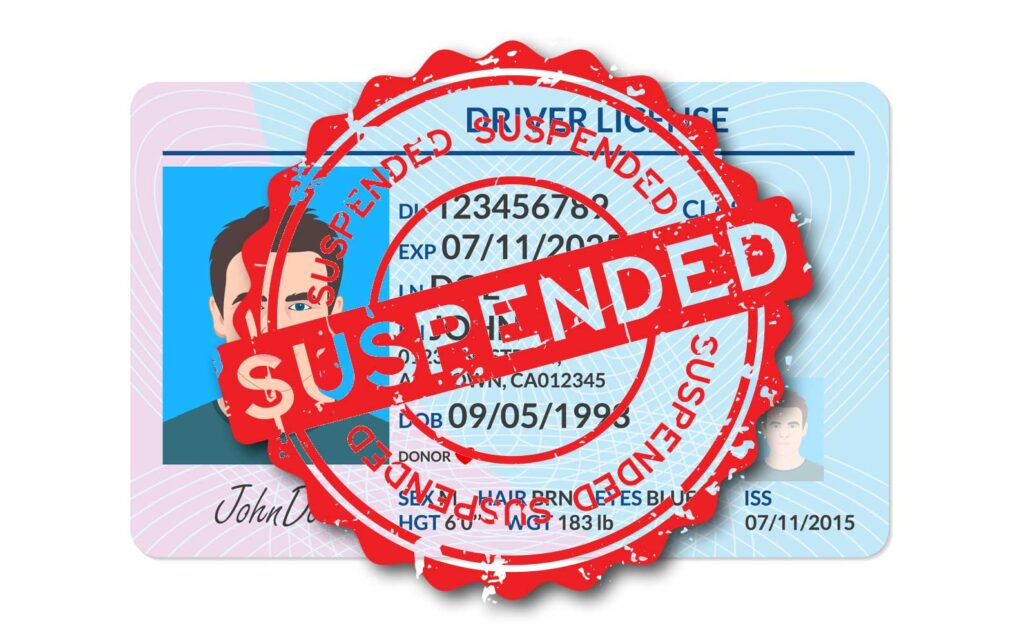 driver's license suspension landes